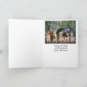 Funny Labrador Male Birthday Karte (Innenseite)