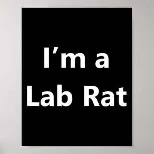 Funny Labrador Rat Halloween Costume Vortäuschung  Poster