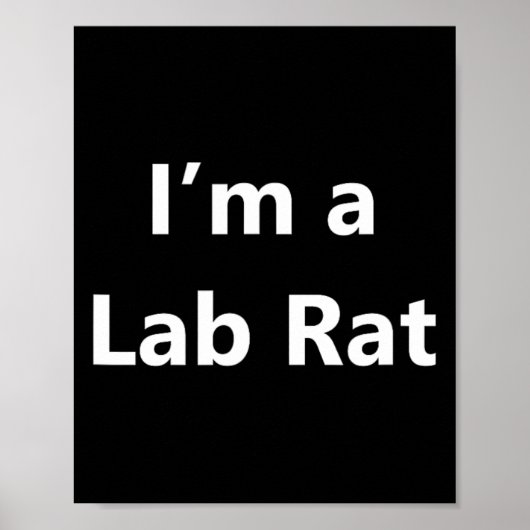 Funny Labrador Rat Halloween Costume Vortäuschung Poster (Vorne)