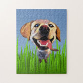 Funny Labrador Retriever 252 Piece Puzzle (Vertikal)