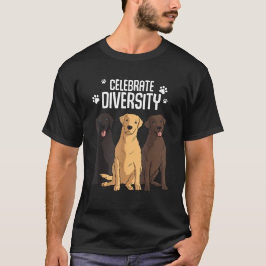 Funny Labrador Retriever Gift Men Women Celebrate T-Shirt (Vorderseite)