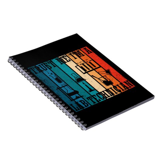 Funny Labrador Tech Labortechniker Notizblock (Rechte Seite)