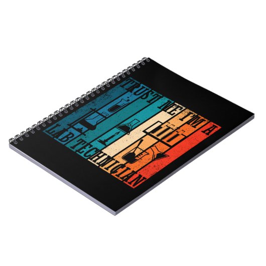 Funny Labrador Tech Labortechniker Notizblock (Linke Seite)