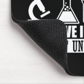 Funny Labrador tech zitiert Labortechniker Spaß Mousepad (Ecke)