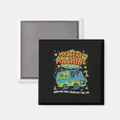 Funny Labrador Week 2025 Retro Mystery Machine of Magnet (Vorderseite/Rückseite)