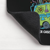Funny Labrador Week 2025 Retro Mystery Machine of Mousepad (Ecke)