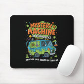 Funny Labrador Week 2025 Retro Mystery Machine of Mousepad (Mit Mouse)