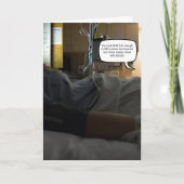 Funny Labrador wird gut Karte (Vorderseite)