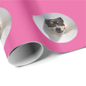 Funny Lächelhund Geschenkpapier (Rolleneckpunkt)