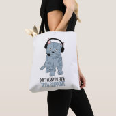 Funny lächelnd Cat Tech Support Epic SarcasticQuot Tasche (Von Nahem)