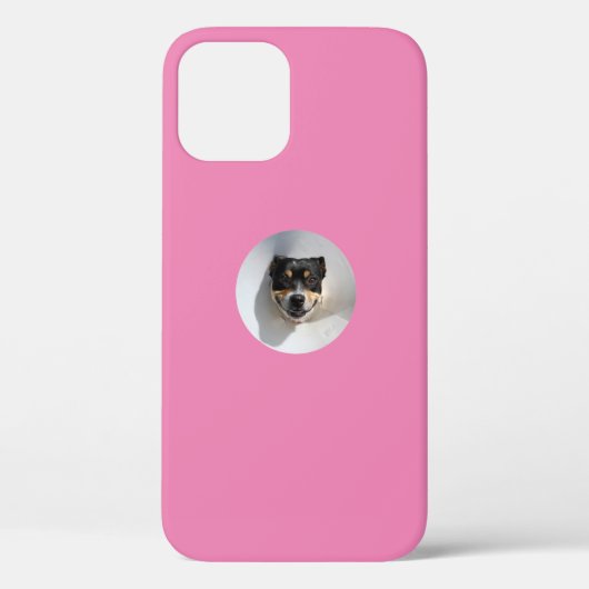 Funny lächelnd Hund Case-Mate iPhone Fall Hülle (Rückseite)