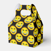 Funny lachen, bis du Emoji-Party-Box weinst Geschenkschachtel (Rückseite)