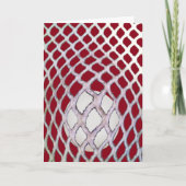 Funny Lacrosse Birthday Karte (Vorderseite)