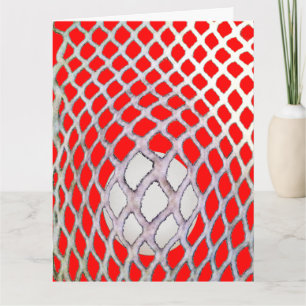 Funny Lacrosse Birthday Karte