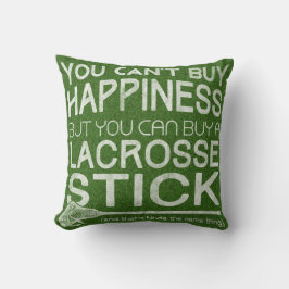 Funny Lacrosse Design Throw Kissen