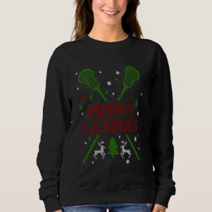 Funny Lacrosse Ugge Weihnachts Weihnachten Weihnac Sweatshirt