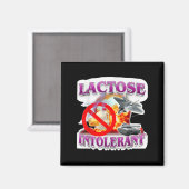 Funny Lactose Spaß Meme tolerante Explosion Magnet (Vorderseite/Rückseite)