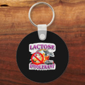 Funny Lactose Spaß Meme tolerante Explosion Schlüsselanhänger (Vorderseite)