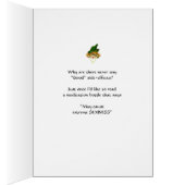 Funny Lady Fragen Side Effects Card (Innen (Rechts))