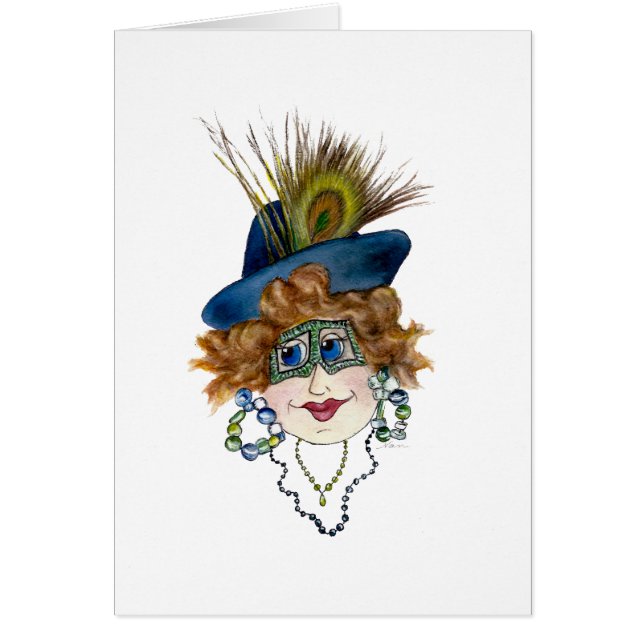 Funny Lady mit Rat über Mutter und Tochter (Vorne)