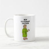 Funny Lady Retirement Kaffeetasse (Links)