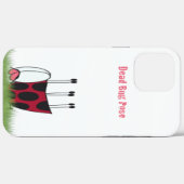 Funny Ladybug Dead Bug Yoga Pose Case-Mate iPhone Hülle (Rückseite (Horizontal))