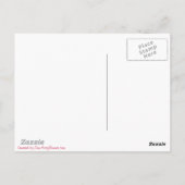 Funny Ladybug Dead Bug Yoga Pose Postkarte (Rückseite)