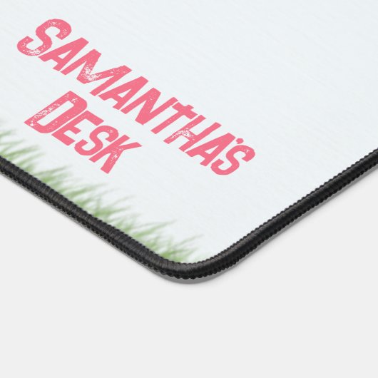 Funny Ladybug Dead Bug Yoga Pose Schreibtischunterlage (Ecke)