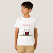 Funny Ladybug Dead Bug Yoga Pose T-Shirt (Vorne ganz)