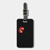 Funny Ladybug Gepäckanhänger (Vorderseite vertikal)