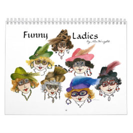 Funny Ladys Calendar Kalender