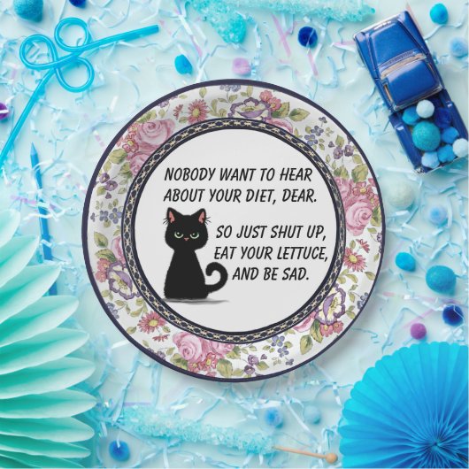 Funny Ladys Luncheon Tee Party Custom Pappteller (Party)