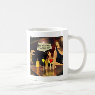 Funny Ladys Night Out mit T-Rex-Comic Kaffeetasse