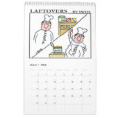 Funny Laftovers Cartoon Kalender (Mär 2026)