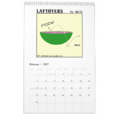Funny Laftovers Food Cartoon 18-monatig Kalender (Feb 2027)