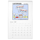 Funny Laftovers Food Cartoon 18-monatig Kalender (Jan 2027)