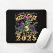 Funny Laissez Les Bon Temps Rouler Mardi Gras 2025 Mousepad (Mit Mouse)