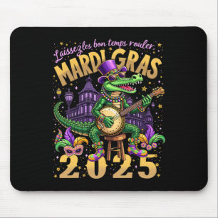 Funny Laissez Les Bon Temps Rouler Mardi Gras 2025 Mousepad