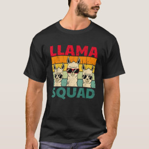Funny Lama Design Männer Llama Alpaca Farm T-Shirt