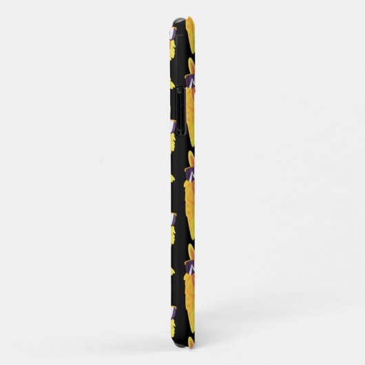 Funny Lama Gesicht mit Brillenmuster Case Mate i (Hinten/Rechts)