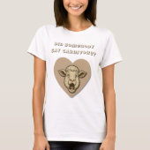 Funny Lamb Meat Lover Gift T-Shirt (Vorderseite)