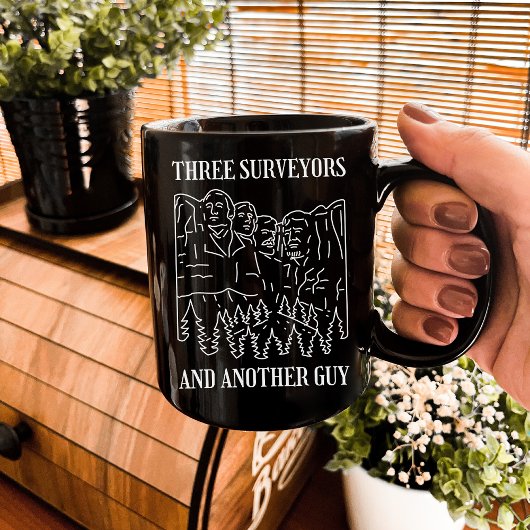 Funny Land Surveyor, Kartografy Teacher, Maps Kaffeetasse