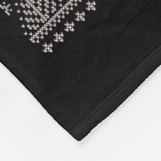 Funny Lar Bear Ugge Weihnachtskraut Weihnachten We Fleecedecke (Ecke)