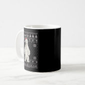 Funny Lar Bear Ugge Weihnachtskraut Weihnachten We Kaffeetasse (Vorderseite Links)