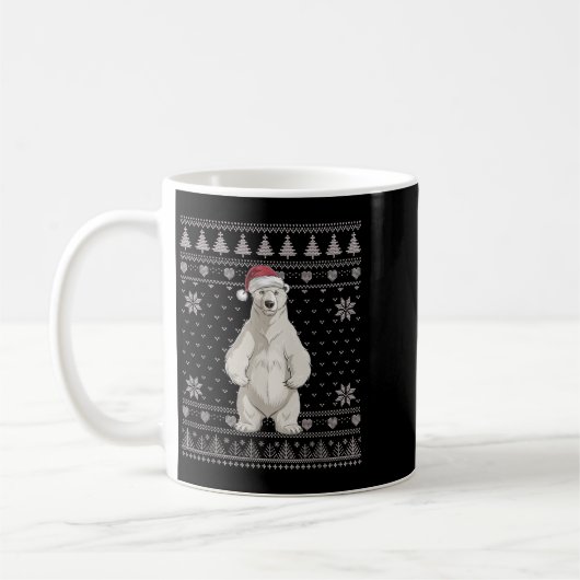 Funny Lar Bear Ugge Weihnachtskraut Weihnachten We Kaffeetasse (Links)