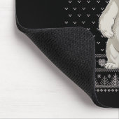 Funny Lar Bear Ugge Weihnachtskraut Weihnachten We Mousepad (Ecke)