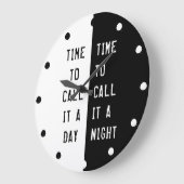 Funny Large Clock Große Wanduhr (Winkel)