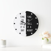 Funny Large Clock Große Wanduhr (Zuhause)
