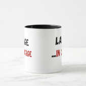 Funny Large und die Charge Boss Tasse (Zentrum)
