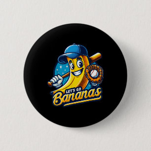 Funny Lasse Bananas Niedlich Banana Frucht Lover S Button